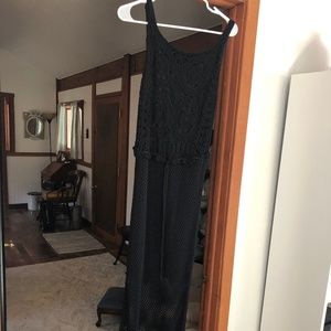 Taylor Long Black Maxi Dress - Small